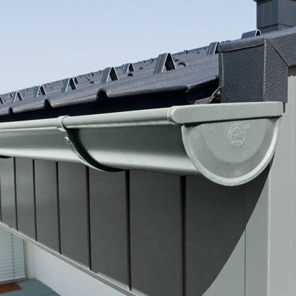 Kompletný odkvapový systém PREFA polkruhový, hliníkový