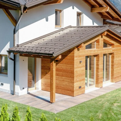 Kompletný odkvapový systém PREFA polkruhový, hliníkový