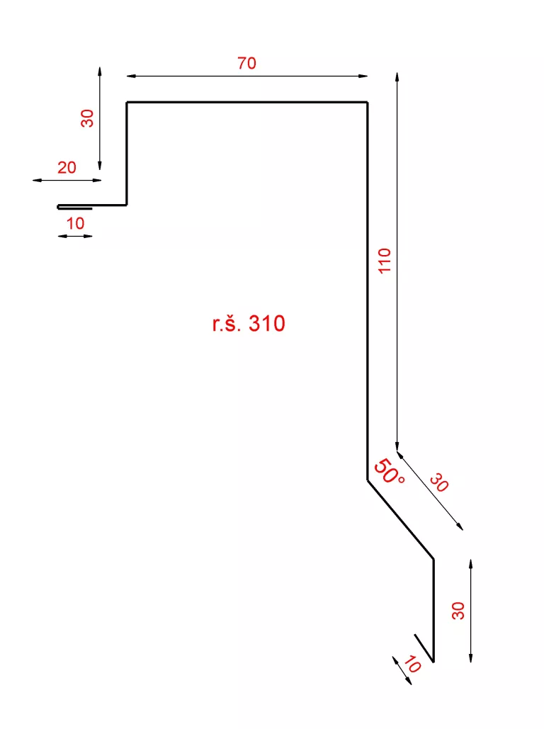 Záveterná lišta na klik panel